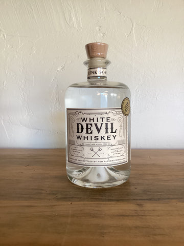 New Alchemy Distilling 'White Devil' Whiskey