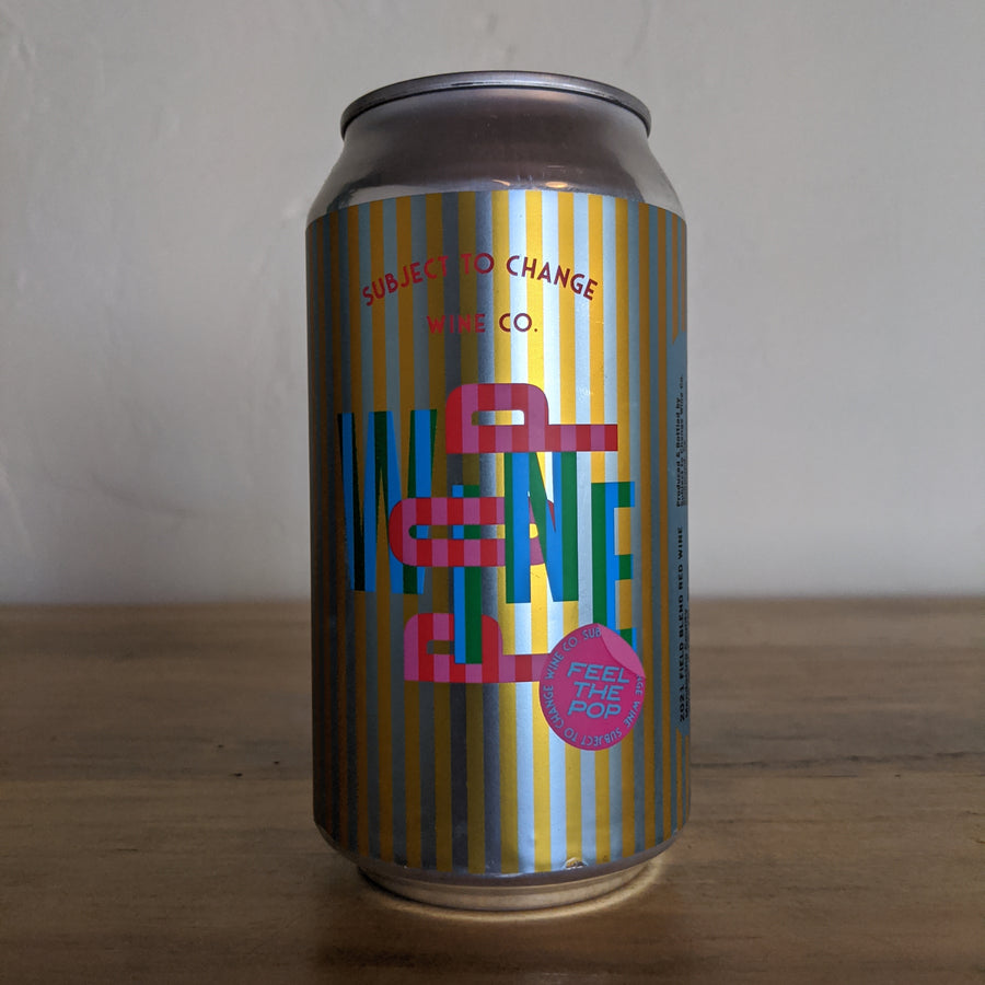Subject To Change 'Wine Pop' Sparkling Red Piquette Can