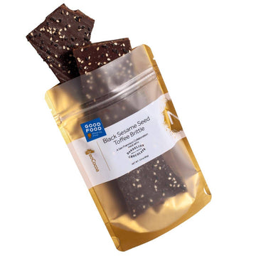 Neo Cocoa Black Sesame Seed Toffee Brittle with Dandelion Chocolate