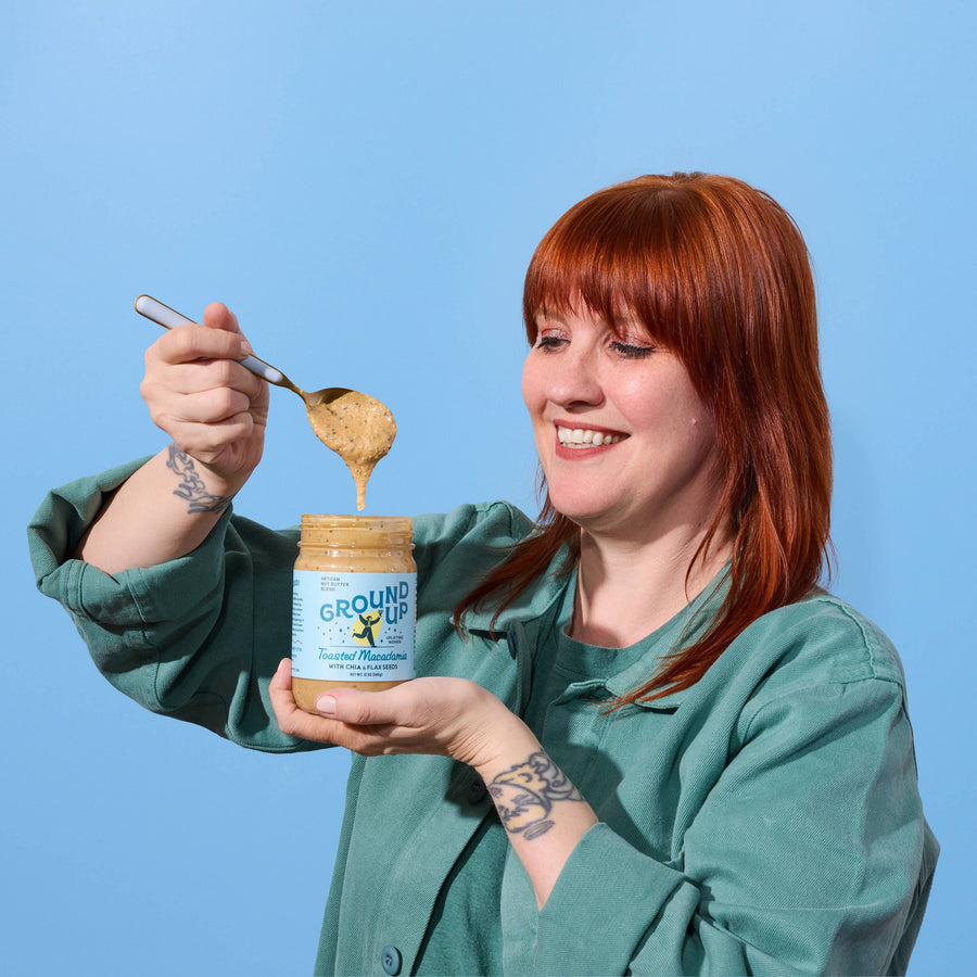 Ground Up Toasted Macadamia Nut Butter