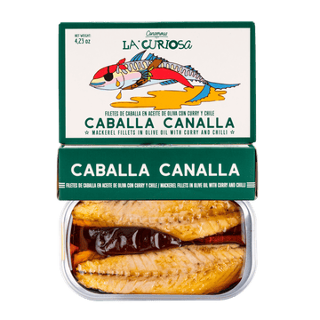 La Curiosa Mackerel Fillets with Curry and Chili
