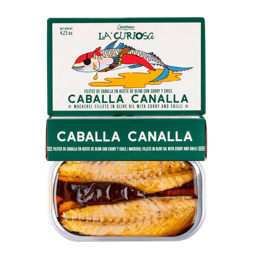 La Curiosa Mackerel Fillets with Curry and Chili