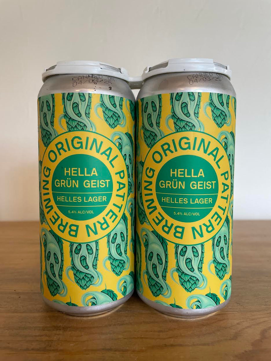 Four pack of Original Pattern, Hella Grungeist, Helles Lager