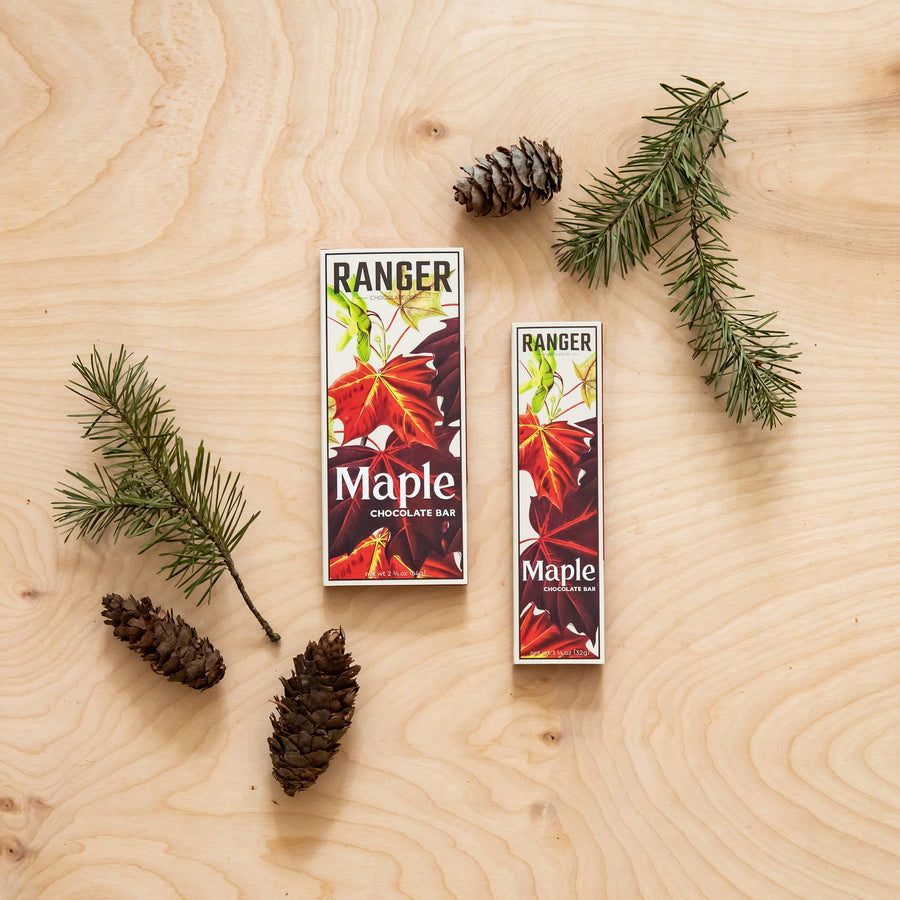 Ranger Chocolate Co. Maple Chocolate Bar, 66% Cacao