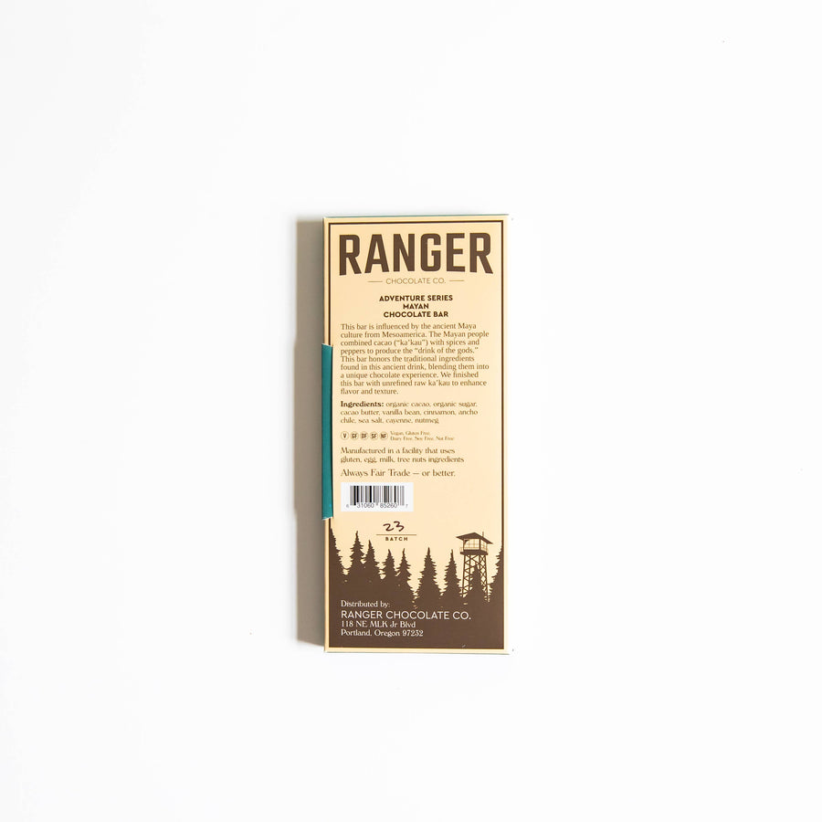 Ranger Chocolate Co. Mayan Chocolate Bar