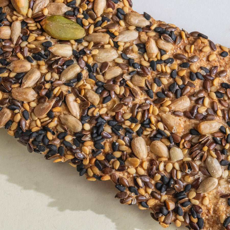 Potter's Table Seeded Olive Oil Flatbreads