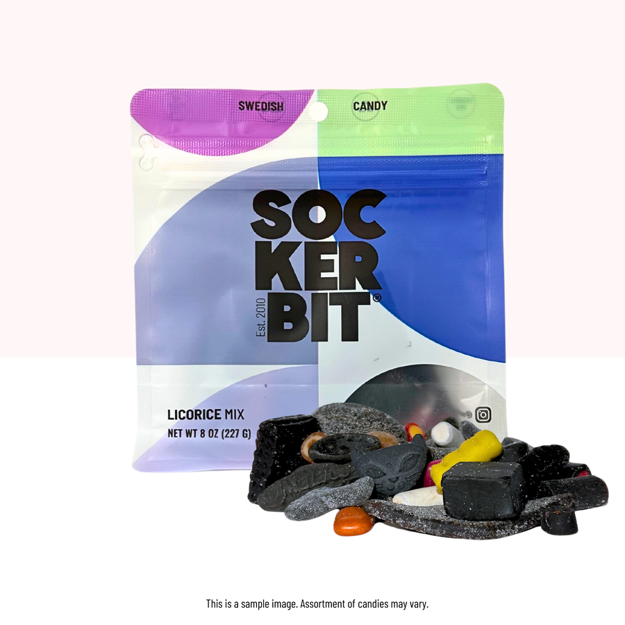 Sockerbit 'Licorice Mix' Swedish Candy
