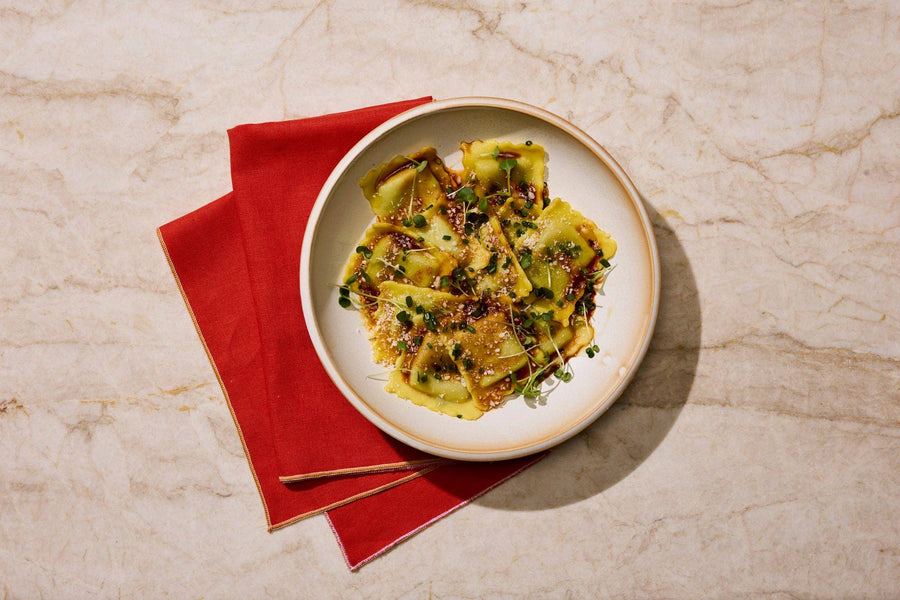 Ripi Beef Short Rib Ravioli w/ Swiss Chard, Parmesan & Red Wine (Frozen)