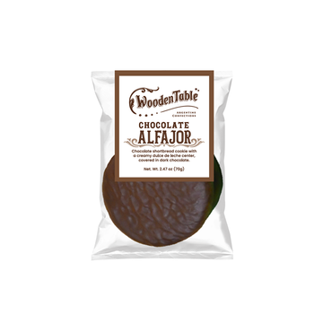 The Wooden Table Dark Chocolate Alfajore (Single)