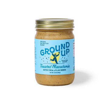 Ground Up Toasted Macadamia Nut Butter