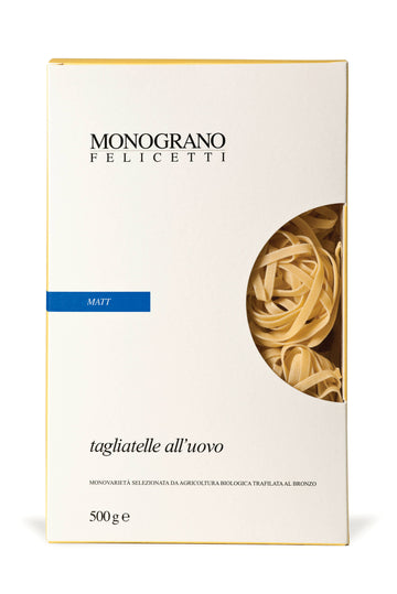 Monograno Felicetti Tagliatelle All'Uovo Organic Pasta