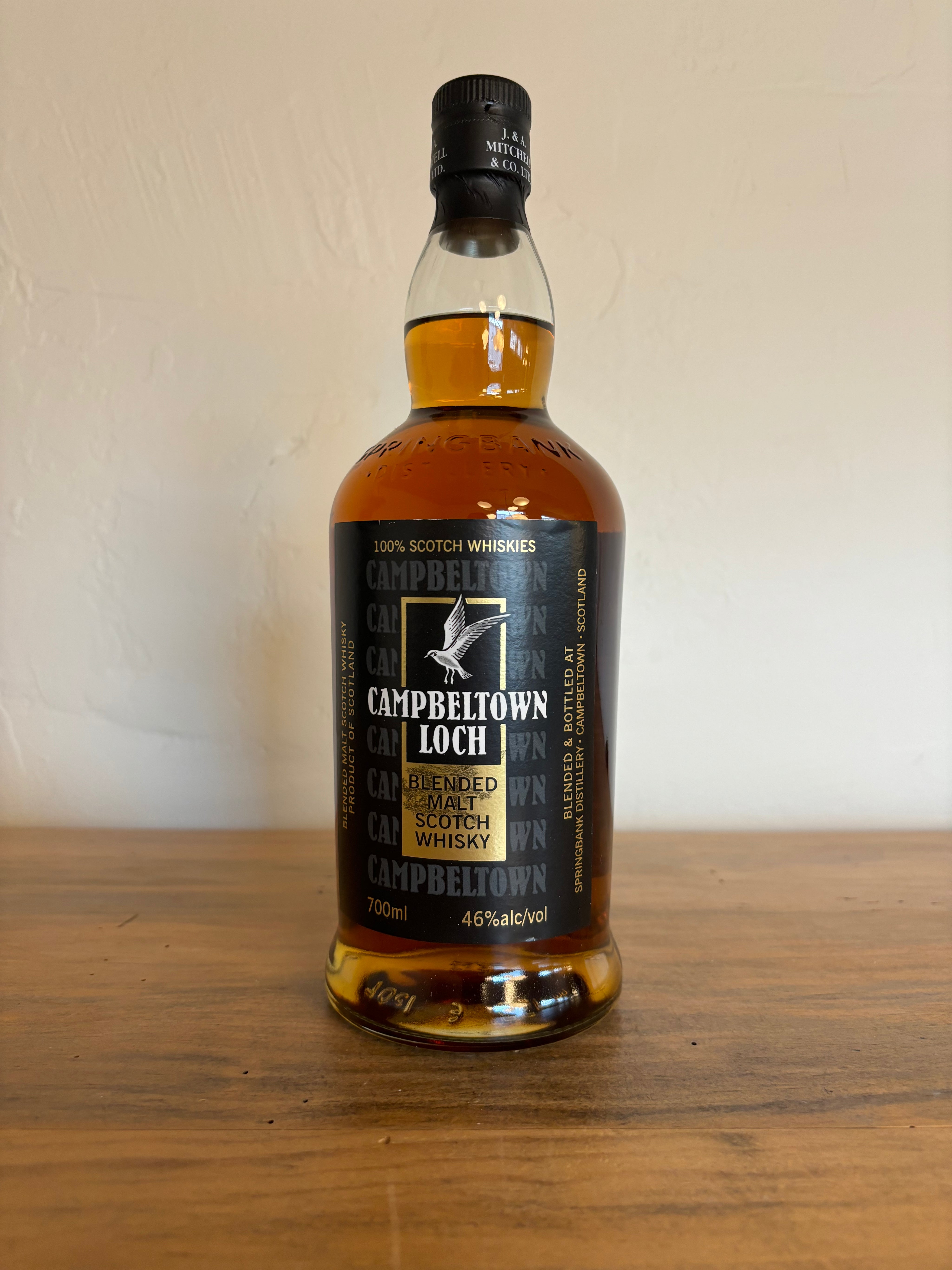 (稀少価値) SPRINGBANK CAMPBELTOWN LOCH Campbeltown Loch Blended Malt Scotch – Gemini Bottle Co.