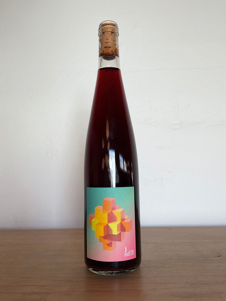 Bottle of 2023 Les Vins Pirouettes 'Rouge Cubique de Jacques'