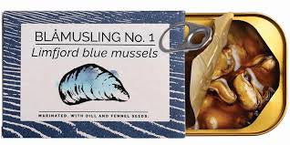 Fangst Blåmusling No. 1 Limfjord Blue Mussels Marinated w/ Dill & Fennel Seeds