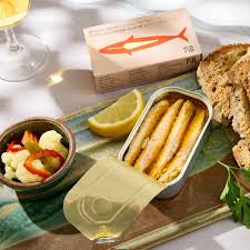 Maria Organic Spiced Mackerel Fillets in Extra Virgin Olive Oil