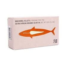 Maria Organic Spiced Mackerel Fillets in Extra Virgin Olive Oil