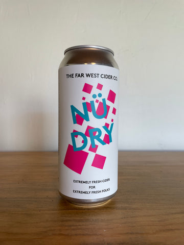 Far West Nu Dry Apple Cider (can)