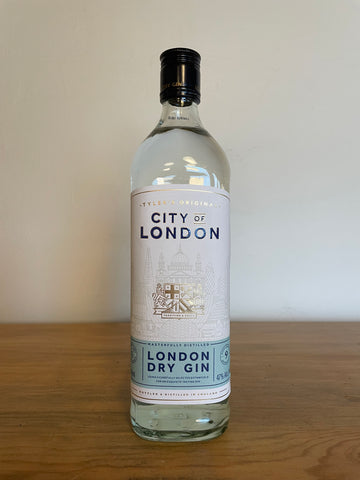 Bottle of Tyler's City of London Dry Gin