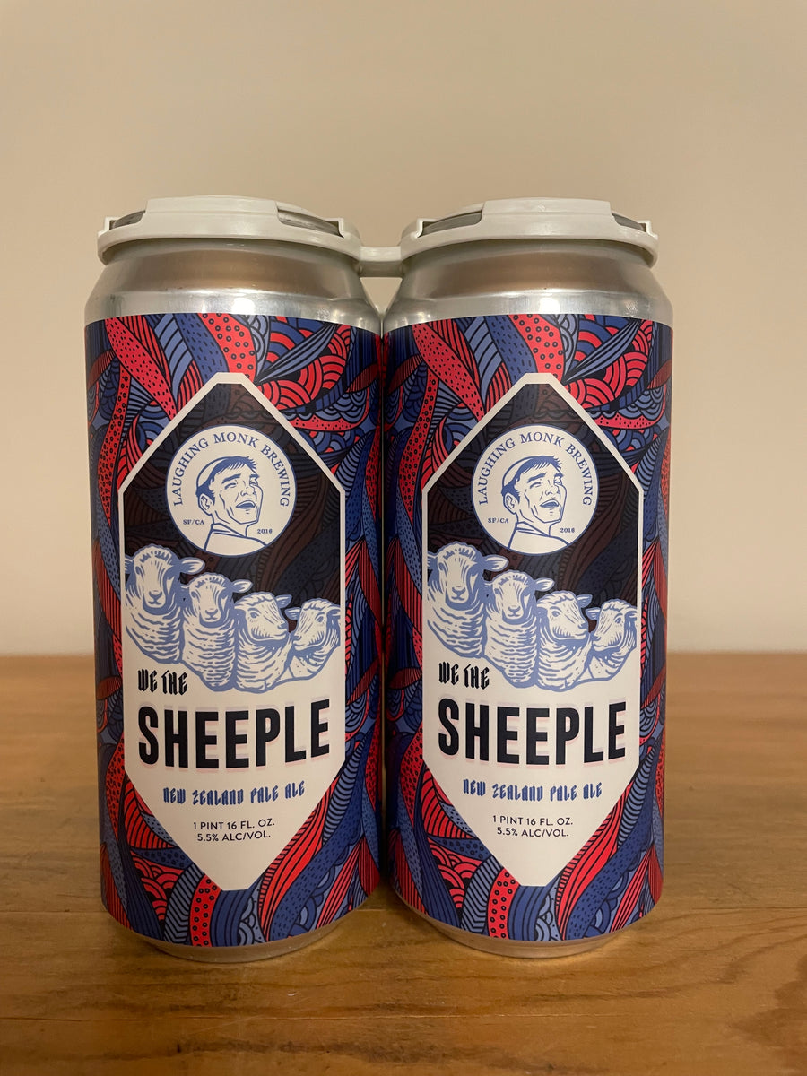 Laughing Monk, We The Sheeple, New Zealand Pale Ale (4pk)