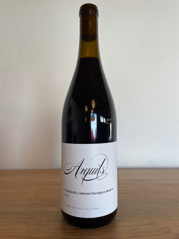 Bottle of 2022 Arquils, Red Blend Reserve