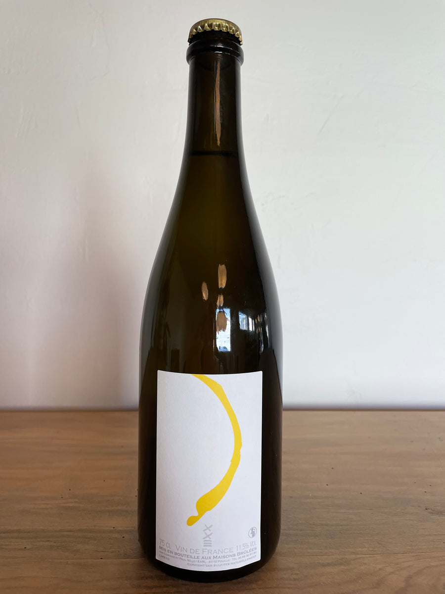 Bottle of 2023 Les Maisons Brûlées 'Maisons Bulles' Sauvignon Blanc Pet Nat