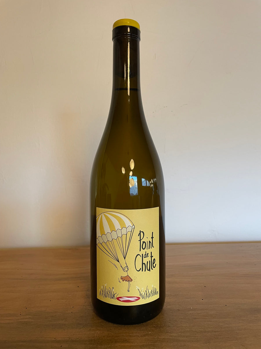 Bottle of 2022 France Gonzalvez 'Point de Chute' Skin Fermented Jacquère