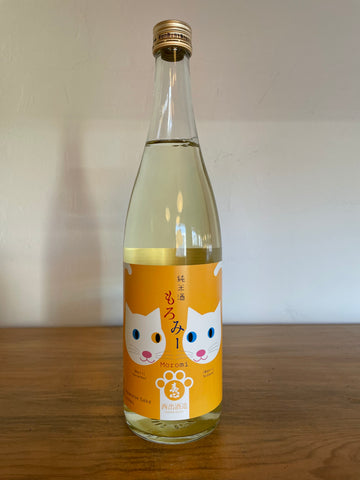 Bottle of Nishide Moromi Junmai Sake