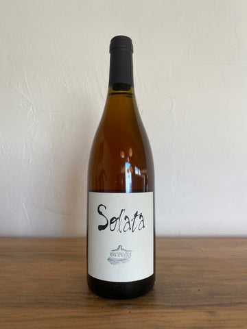 Bottle of 2019 Montepascolo 'Solata' Skin Fermented White Blend