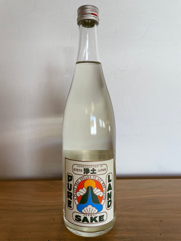 Bottle of Pure Land Sake Junmai