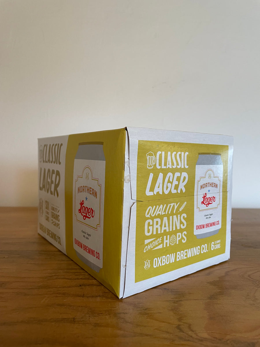 case of Oxbow Brewing Company, Northern Lager (6pk)
