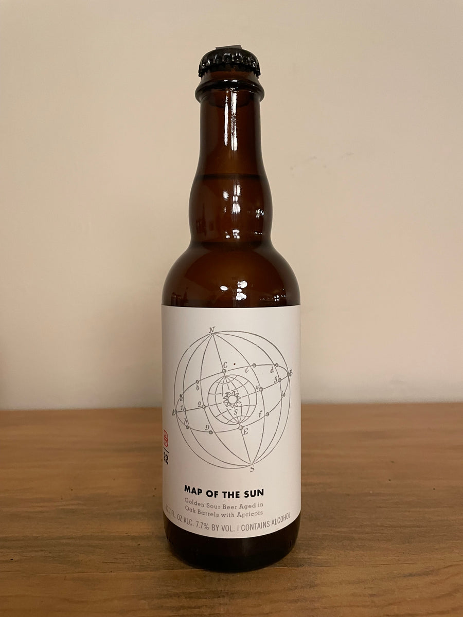 Rare Bottle, 2022 Map Of The Sun, Golden Sour Beer aged With Apricots