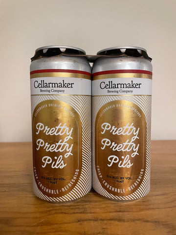 Cellarmaker, Pretty Pretty Pils, Pilsner (4pk)