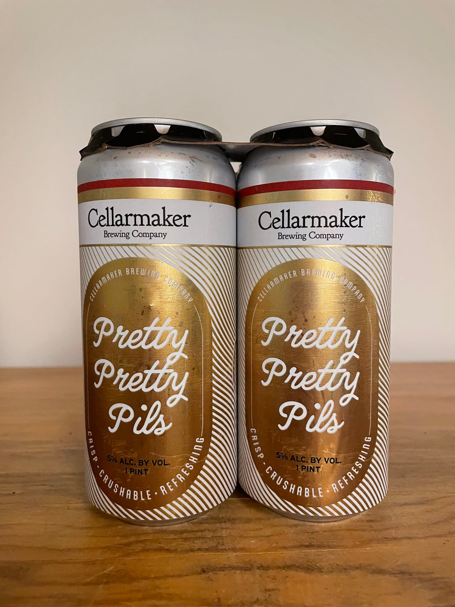 Cellarmaker, Pretty Pretty Pils, Pilsner (4pk)