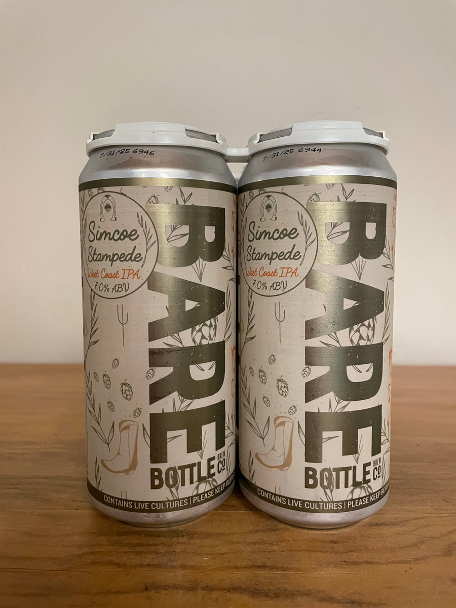 Barebottle, Simcoe Stampede, West Coast IPA (4pk)