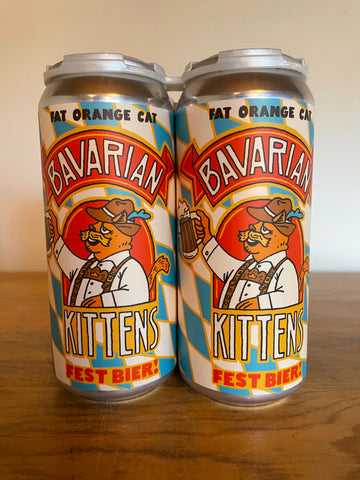 Fat Orange Cat, Bavarian Kittens, Marzen-Style Lager (4pk)