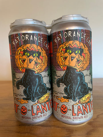 Fat Orange Cat, Cat-O-Lantern, Imperial Brown Ale (4pk)