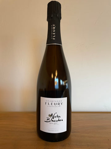 2015 Champagne Fleury 'Notes Blanches' Brut Nature Champagne