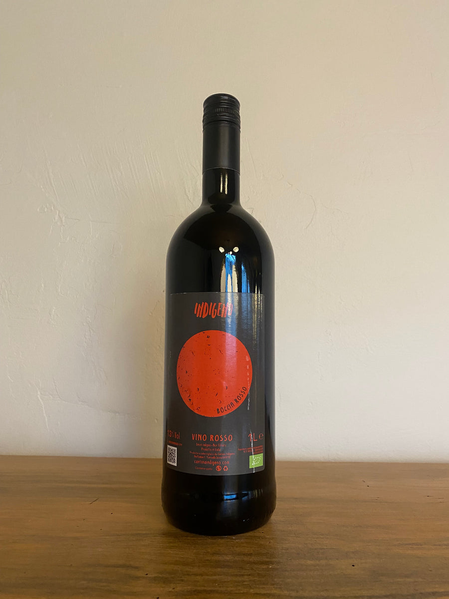 2021 Cantina Indigeno 'Boccia Rosso' Litro (1L)