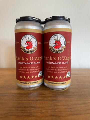 Brauerei Michael Plank, O’Zapft, Weizenbock Cuvée (4pk)