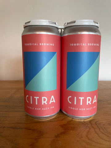 Temescal, Citra, Single Hop Hazy IPA (4pk)