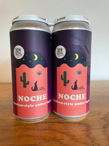 Temescal, Noche, Mexican-Style Amber Lager (4pk)