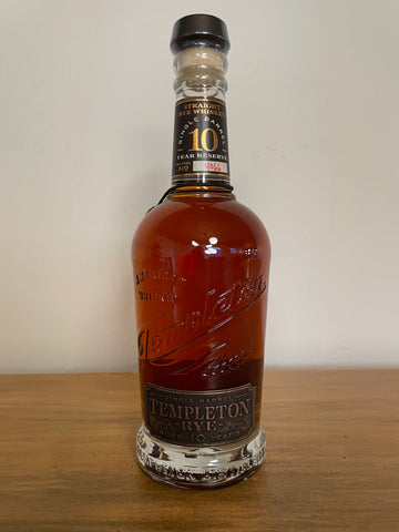 Templeton 10yr Rye Whiskey