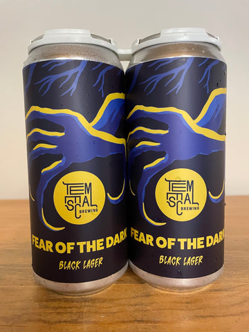 Temescal, Fear Of The Dark, Black Lager, (4pk)