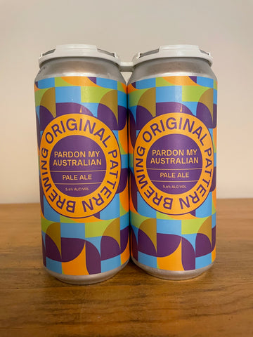 Original Pattern, Pardon My Australian, Pale Ale (4pk)