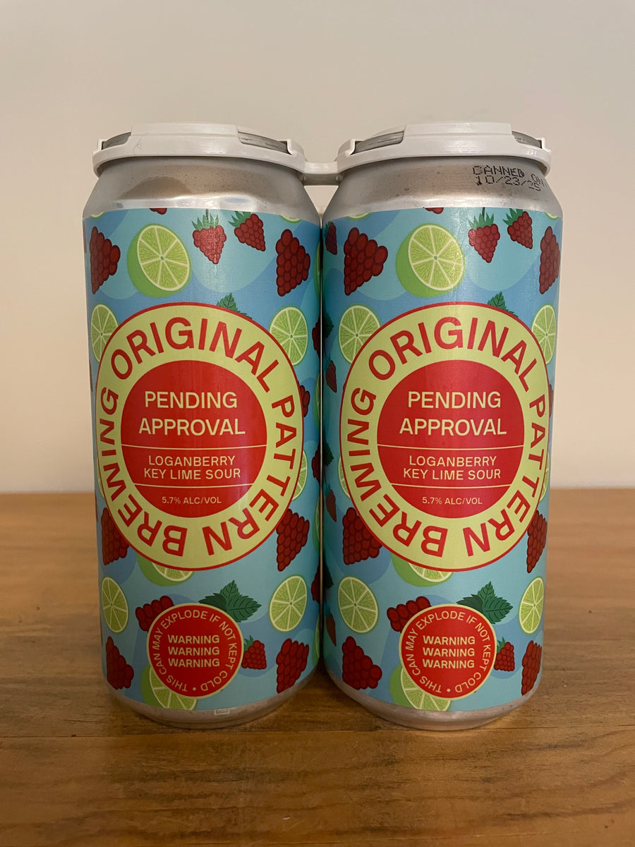 Original Pattern, Pending Approval, Sour Fruited Ale (4pk)