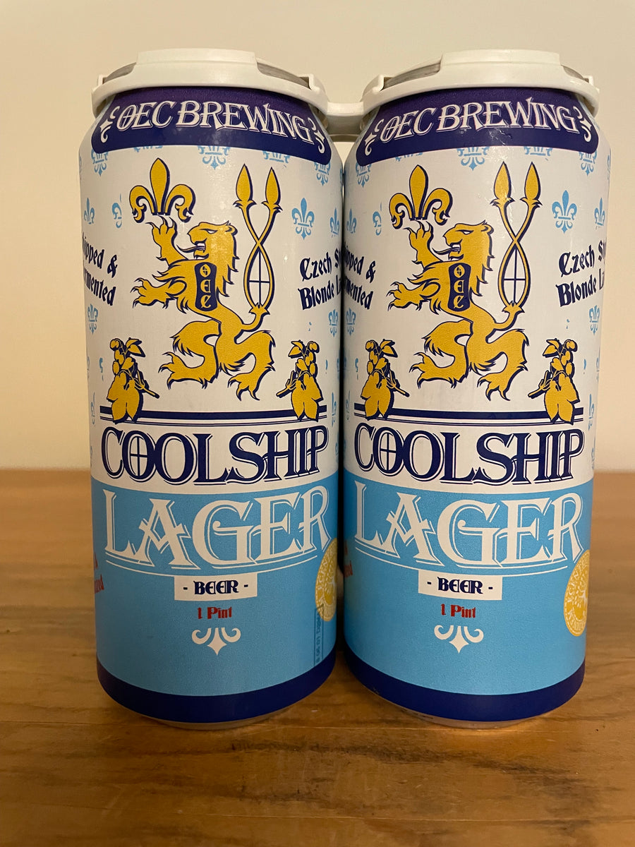 OEC, Coolship, Czech Style Blonde Lager (4pk)