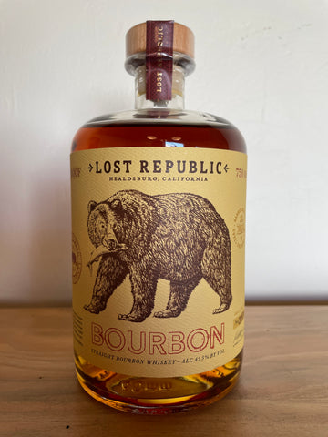 Lost Republic Straight Bourbon Whiskey