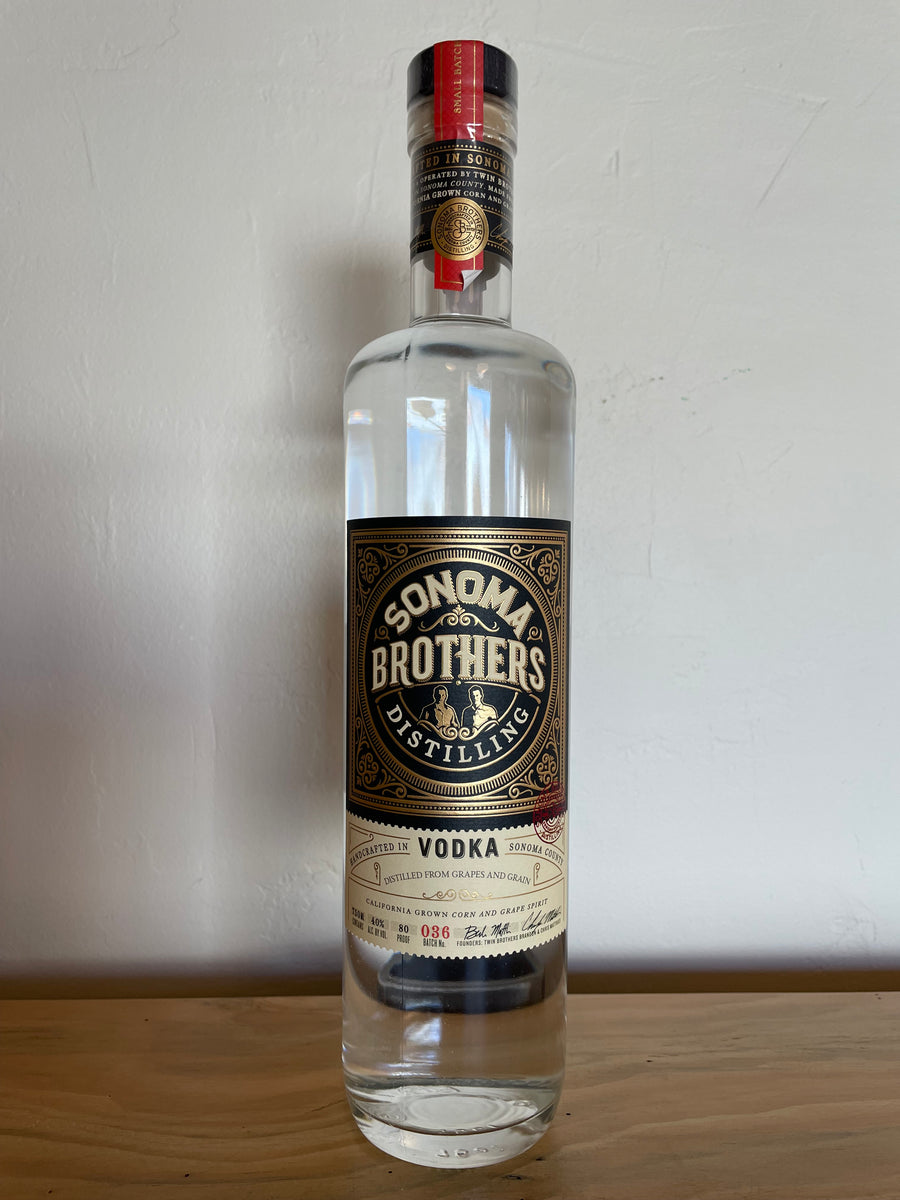 Sonoma Brothers Distilling Vodka