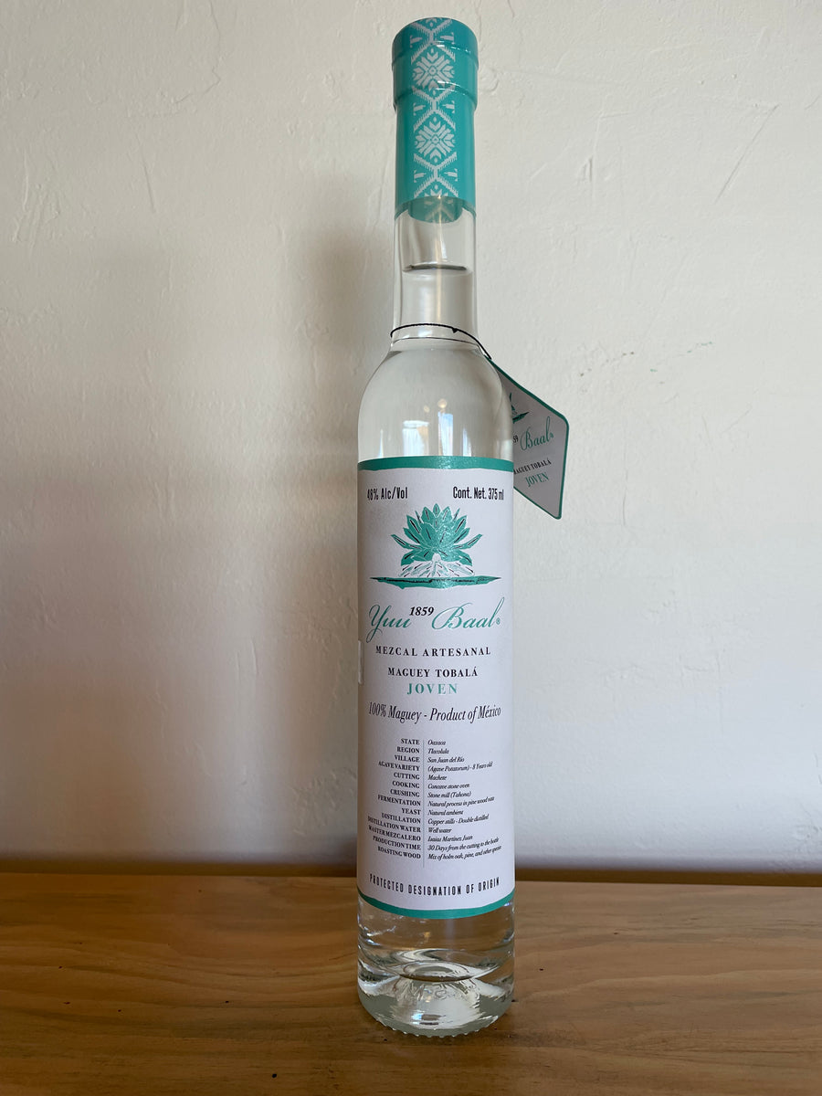 Yuu Baal Joven Tobala Mezcal Joven (375ml)