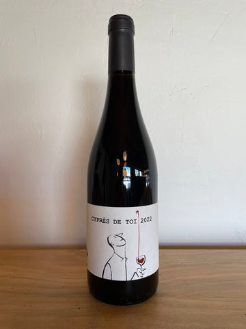 2023 Fond Cyprés 'Cypres de Toi' Rouge